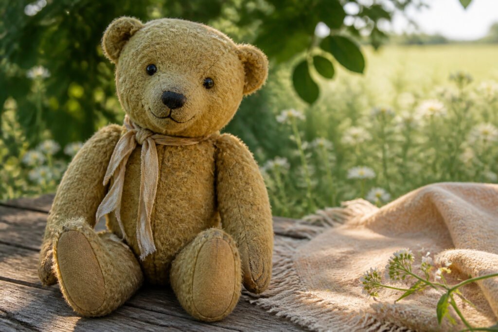 Various teddy bears displayed together, highlighting different naming themes.